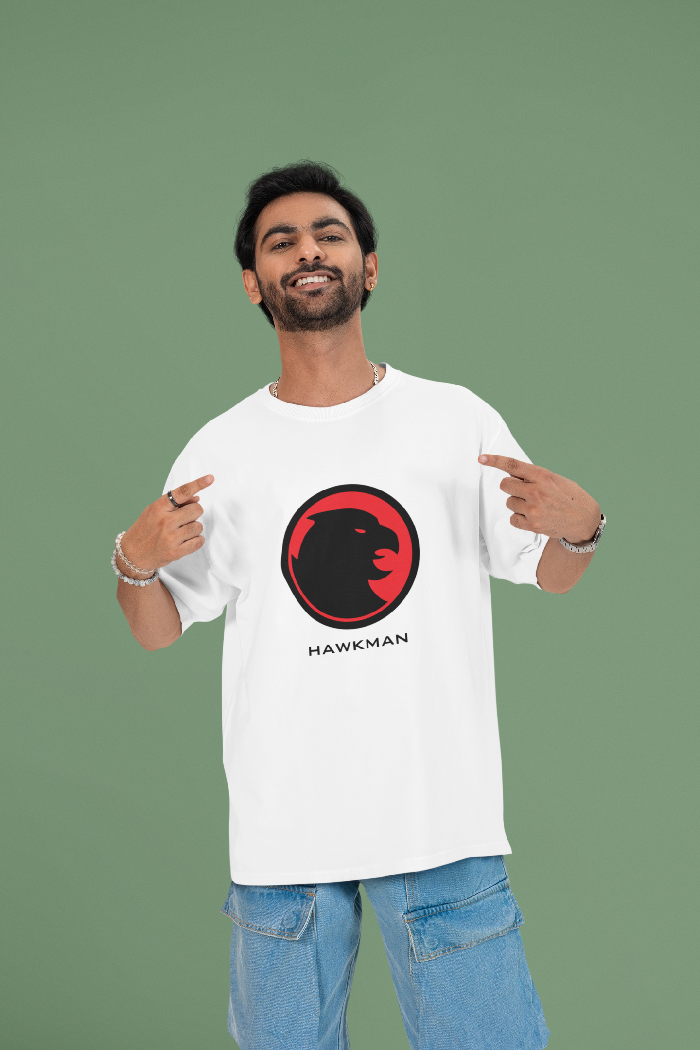 Hawkman (DC) - Unisex Oversized Classic T-Shirt
