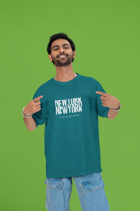 New York (State Of Mind) - Unisex Oversized Classic T-Shirt