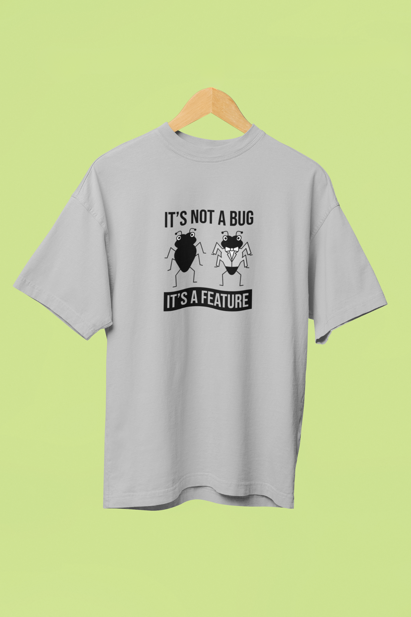 Not Bug It's Feature (Coder) - Unisex Classic Crew T-Shirt