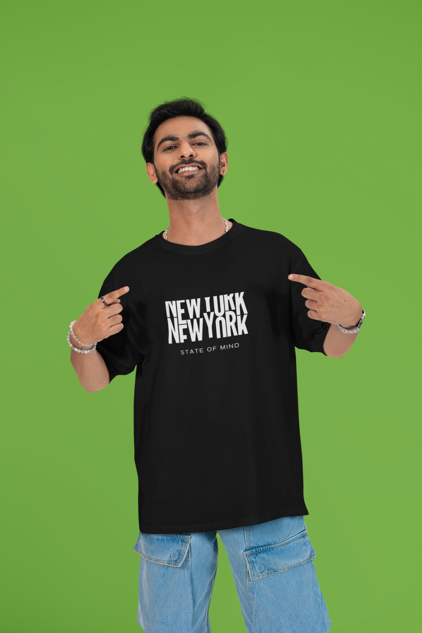 New York (State Of Mind) - Unisex Oversized Classic T-Shirt
