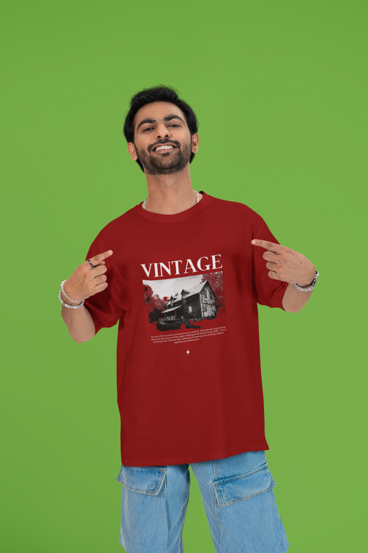 Vintage - Unisex Oversized Classic T-Shirt