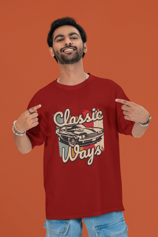 Classic Ways Oversized T-Shirt