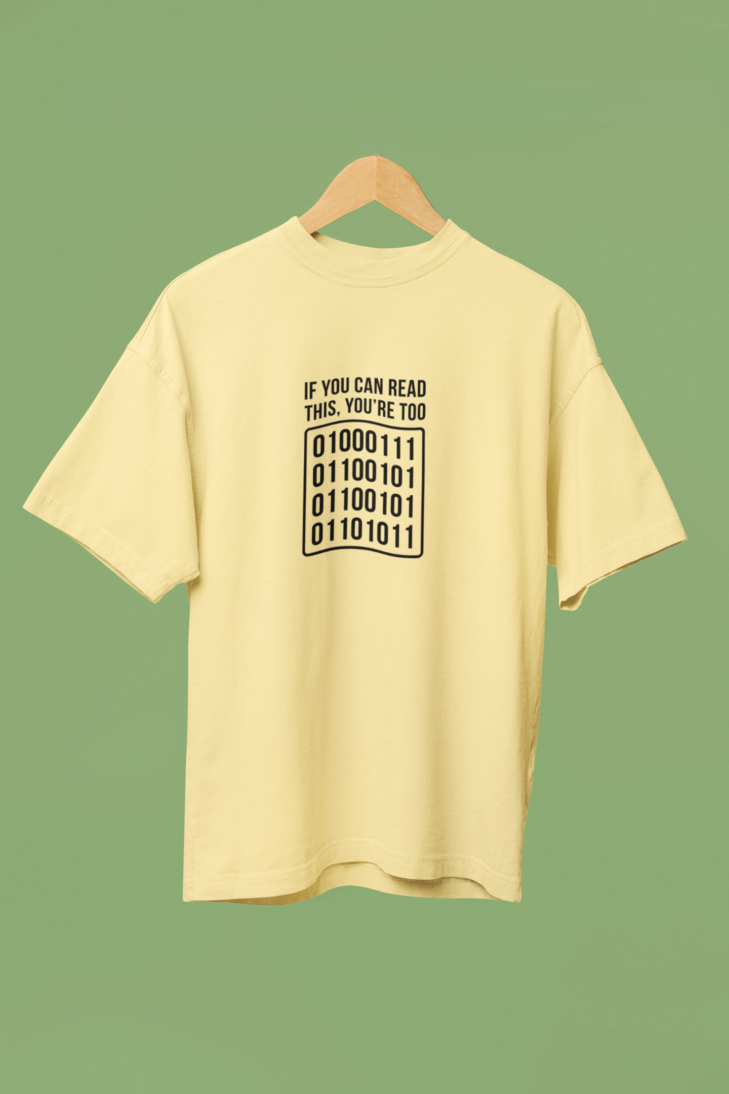 Binary Digit (Coder) - Unisex Classic Crew T-Shirt