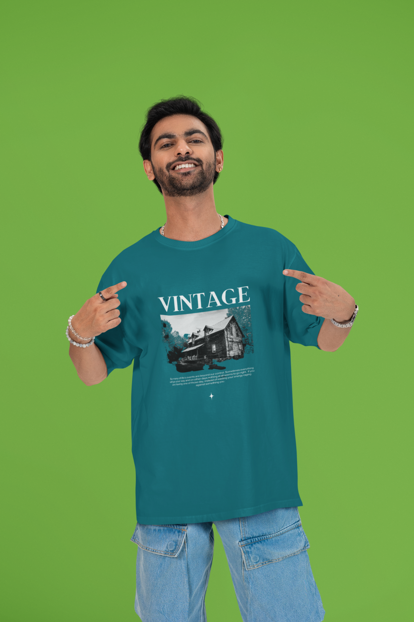 Vintage - Unisex Oversized Classic T-Shirt