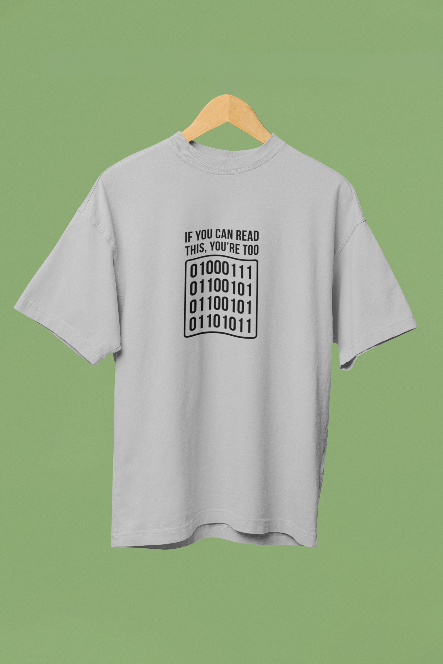 Binary Digit (Coder) - Unisex Classic Crew T-Shirt