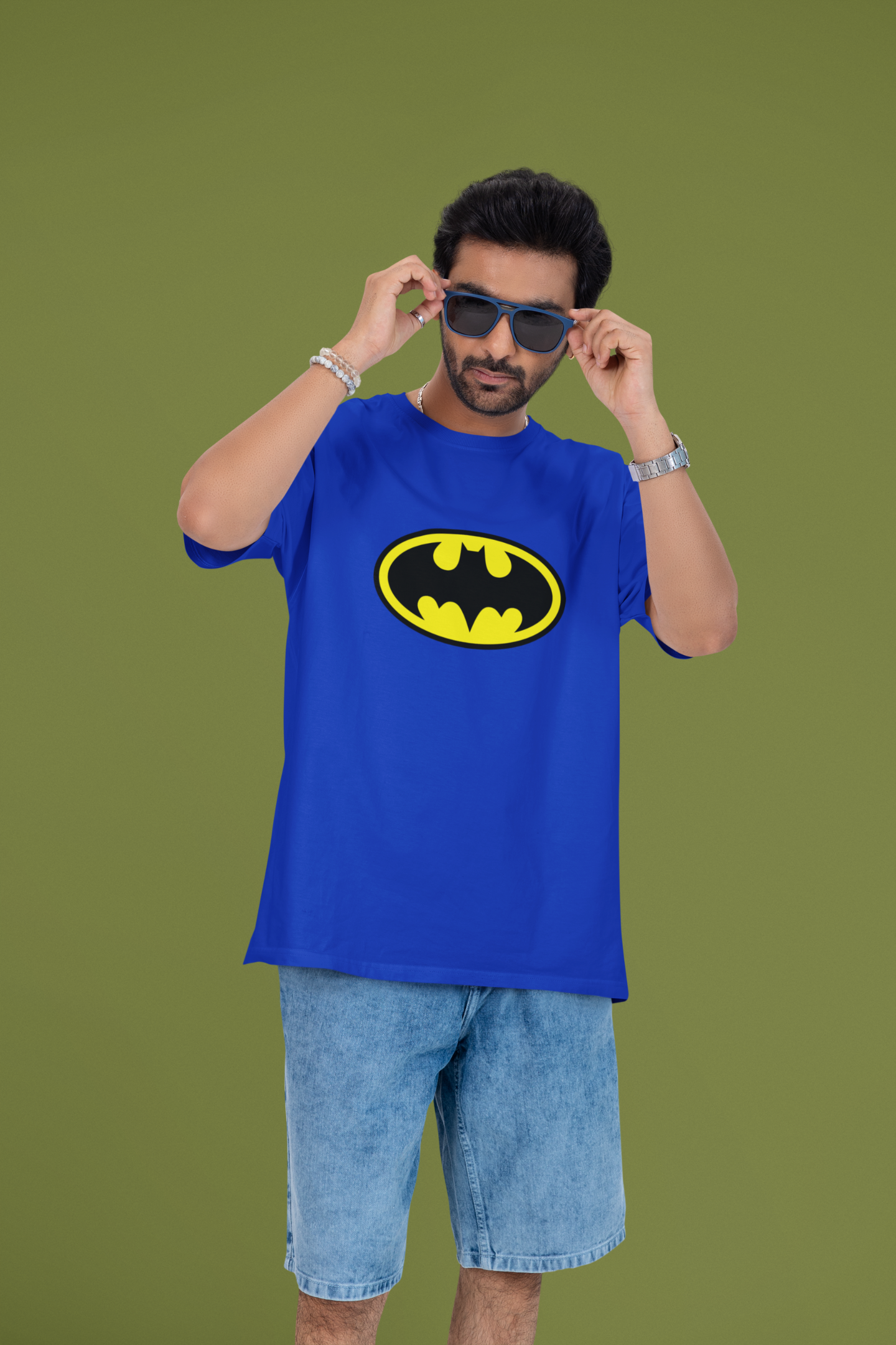 Bat Man - Unisex Oversized Classic T-Shirt