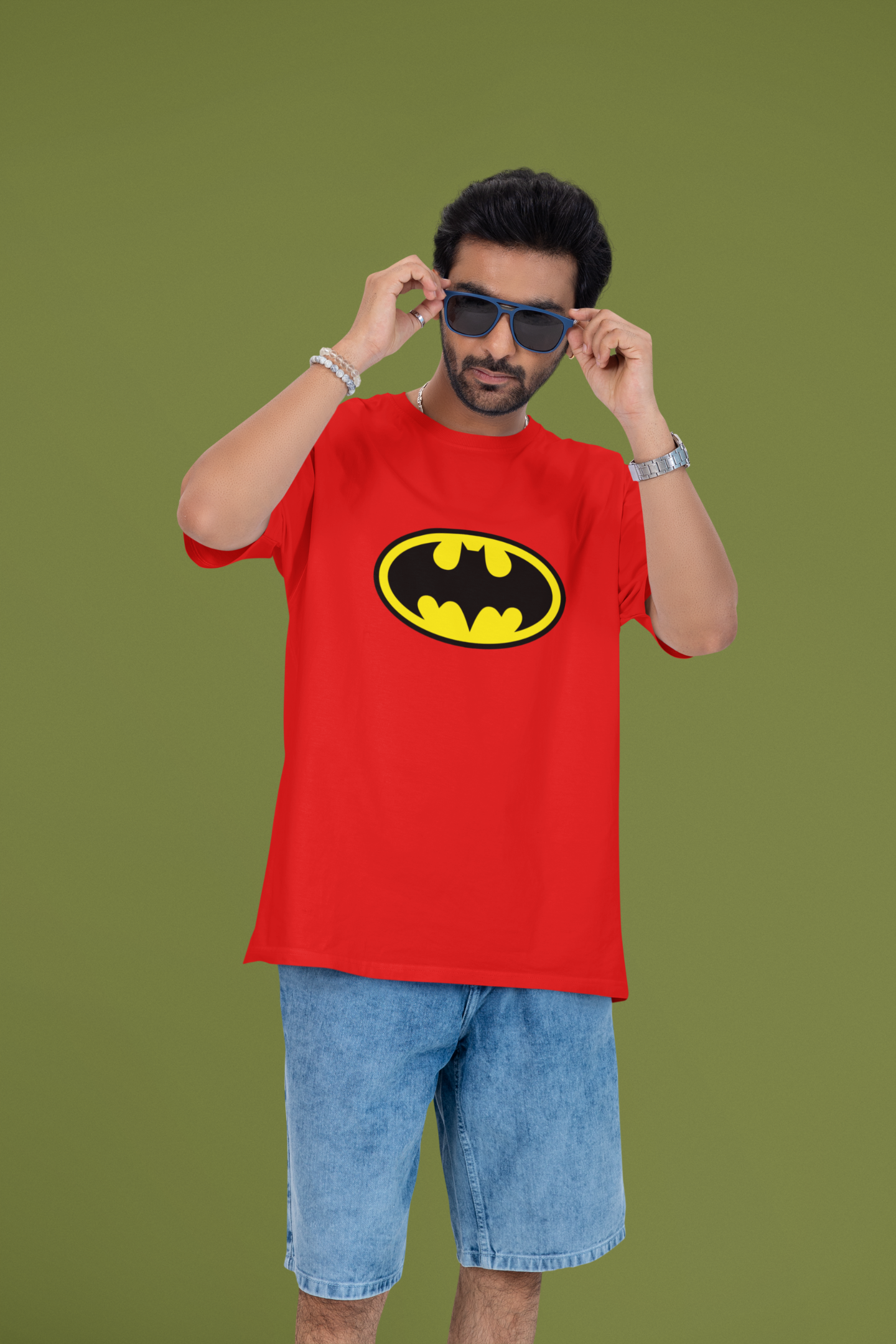 Bat Man - Unisex Oversized Classic T-Shirt