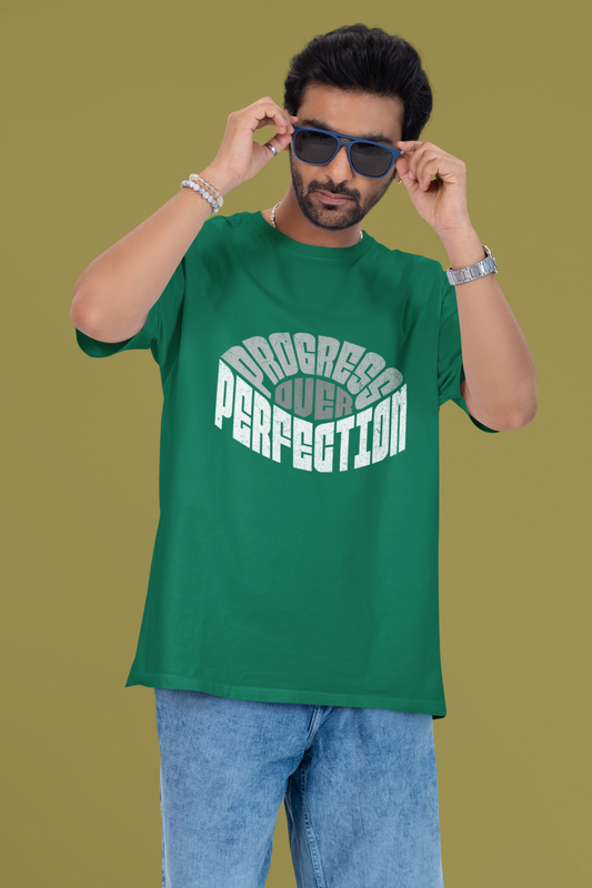 Process Over Perfection Unisex Oversized T-Shirt