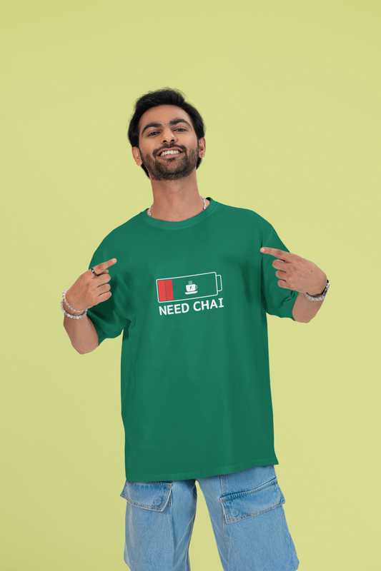 Need Chai - Unisex Oversized Classic T-Shirt