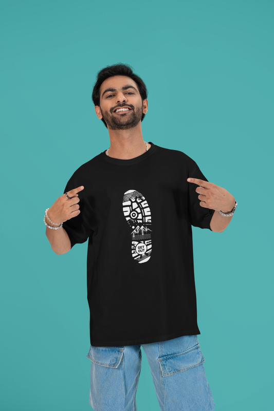 Get Out (Travel) - Unisex Oversized Classic T-Shirt