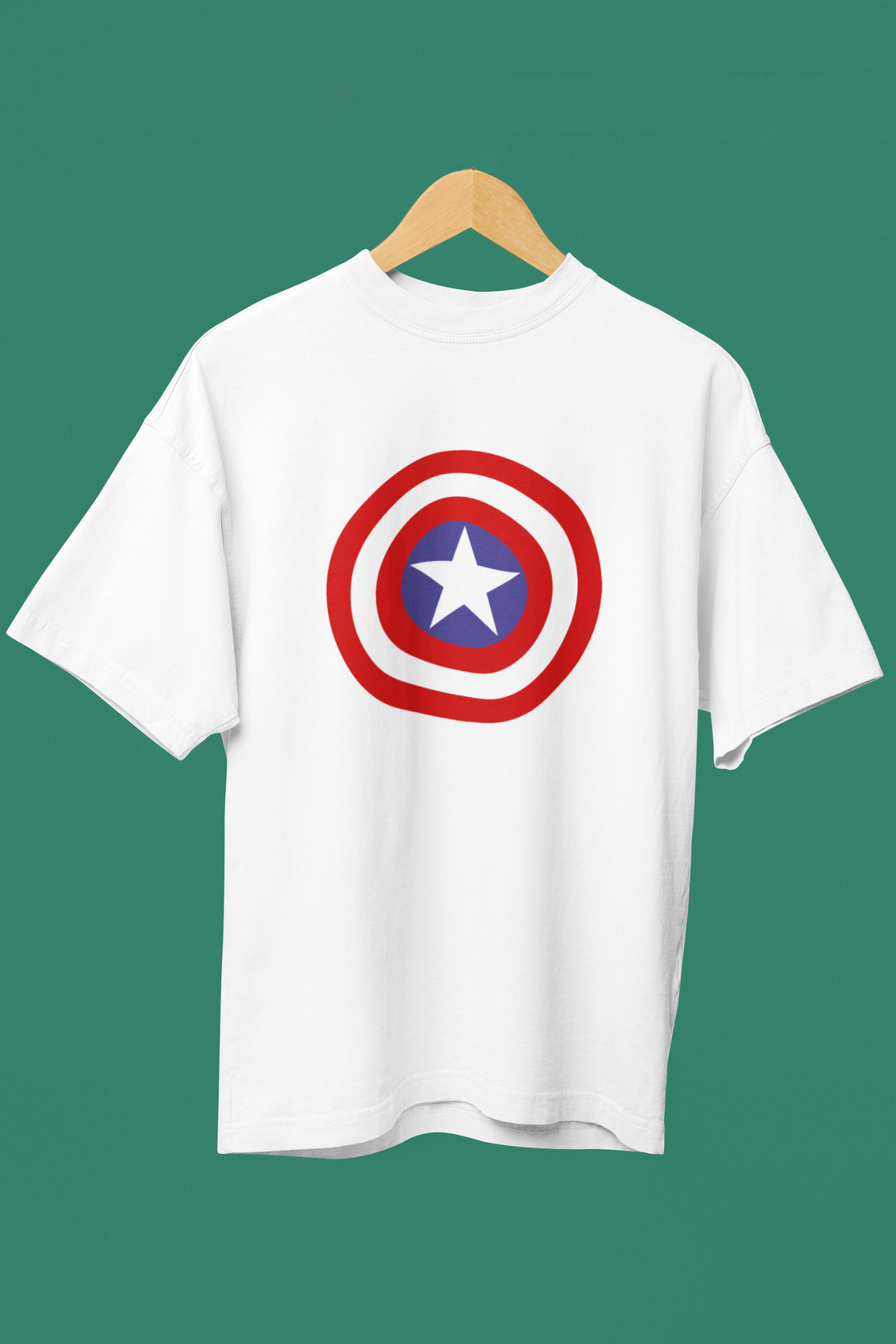Captain America Shield (Marvel) - Unisex Classic Crew T-Shirt