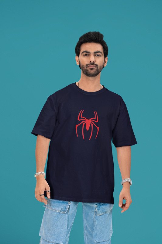 Spider (Red) - Unisex Oversized Classic T-Shirt