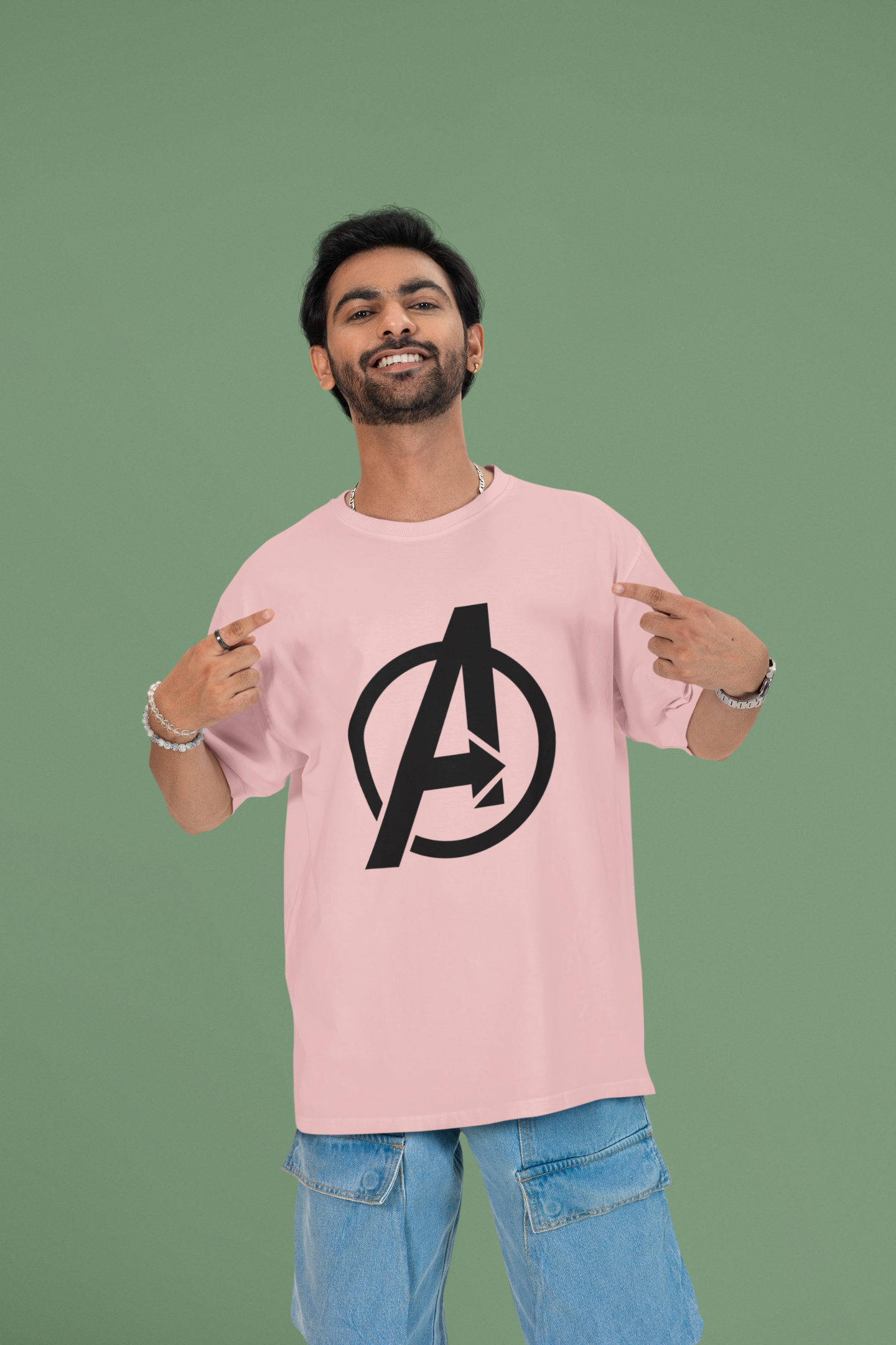 Avenger Logo - Unisex Oversized Classic T-Shirt