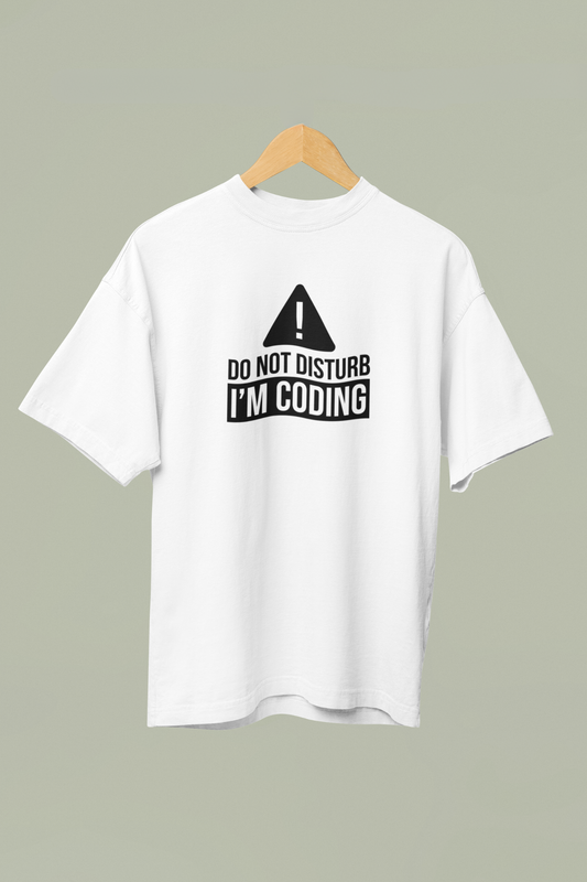 Do Not Disturb (Coder) - Unisex Classic Crew T-Shirt