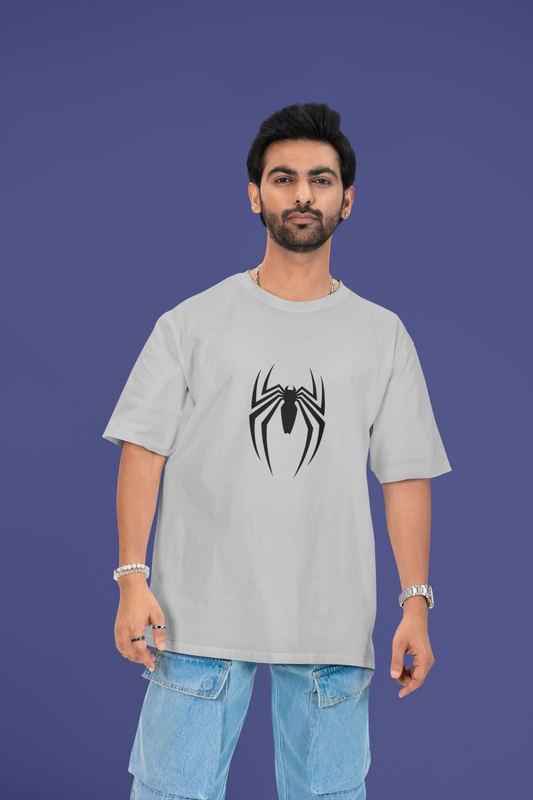 Spider (Black) - Unisex Oversized Classic T-Shirt