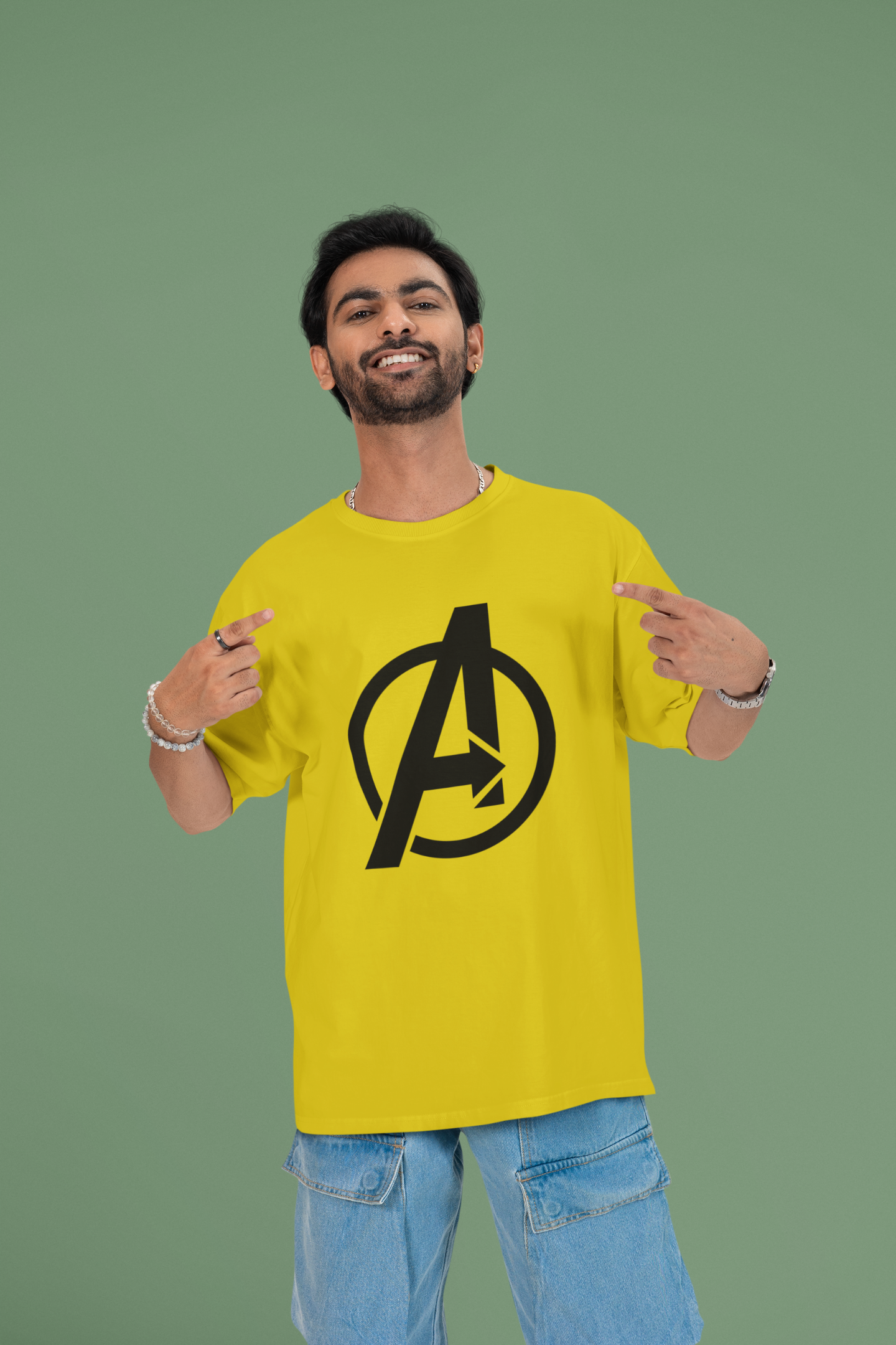 Avenger Logo - Unisex Oversized Classic T-Shirt