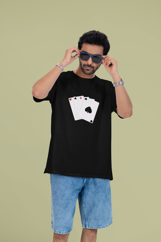 Cards - Unisex Oversized Classic T-Shirt