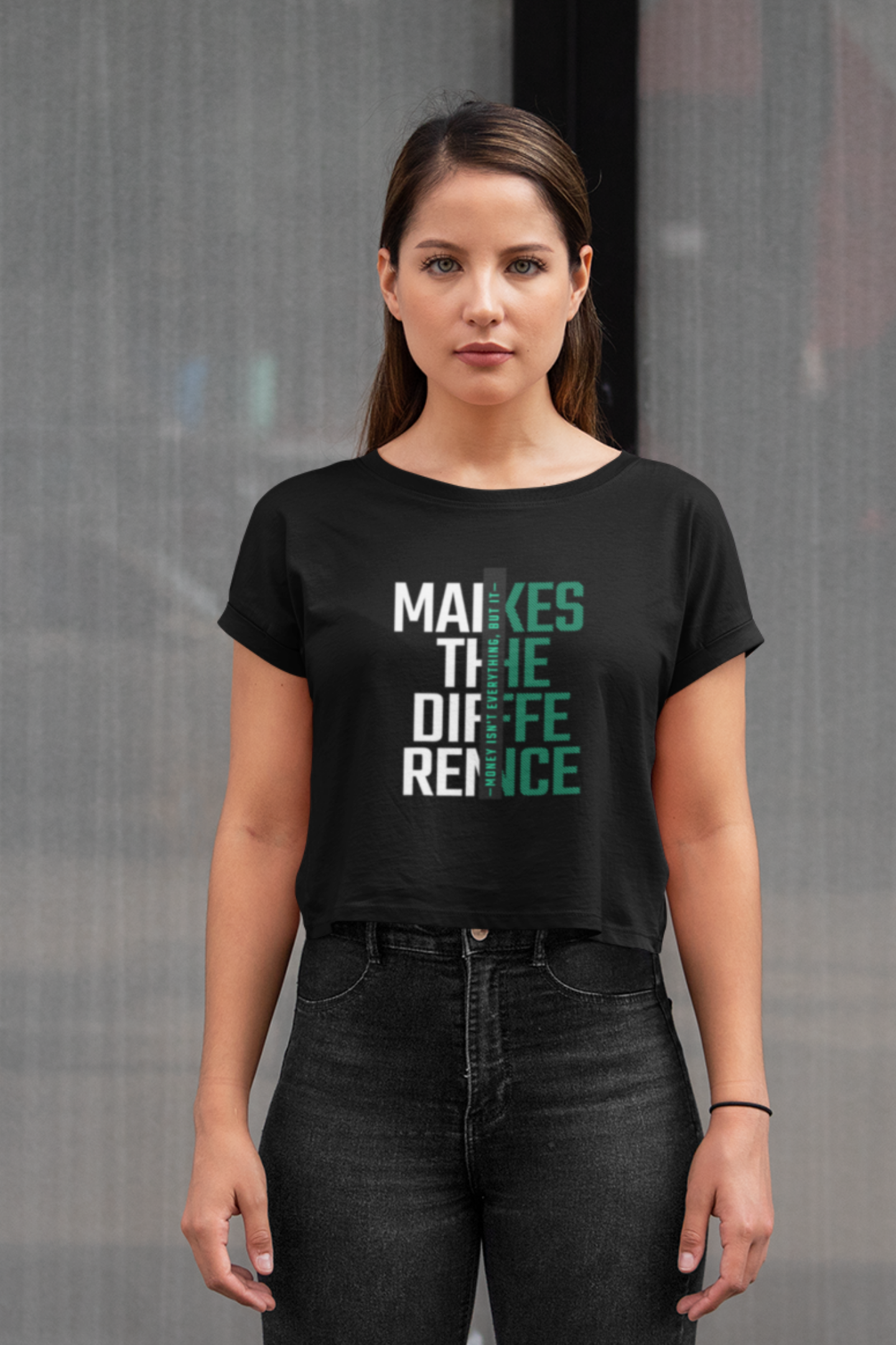 Makes The Difference - Crop Top