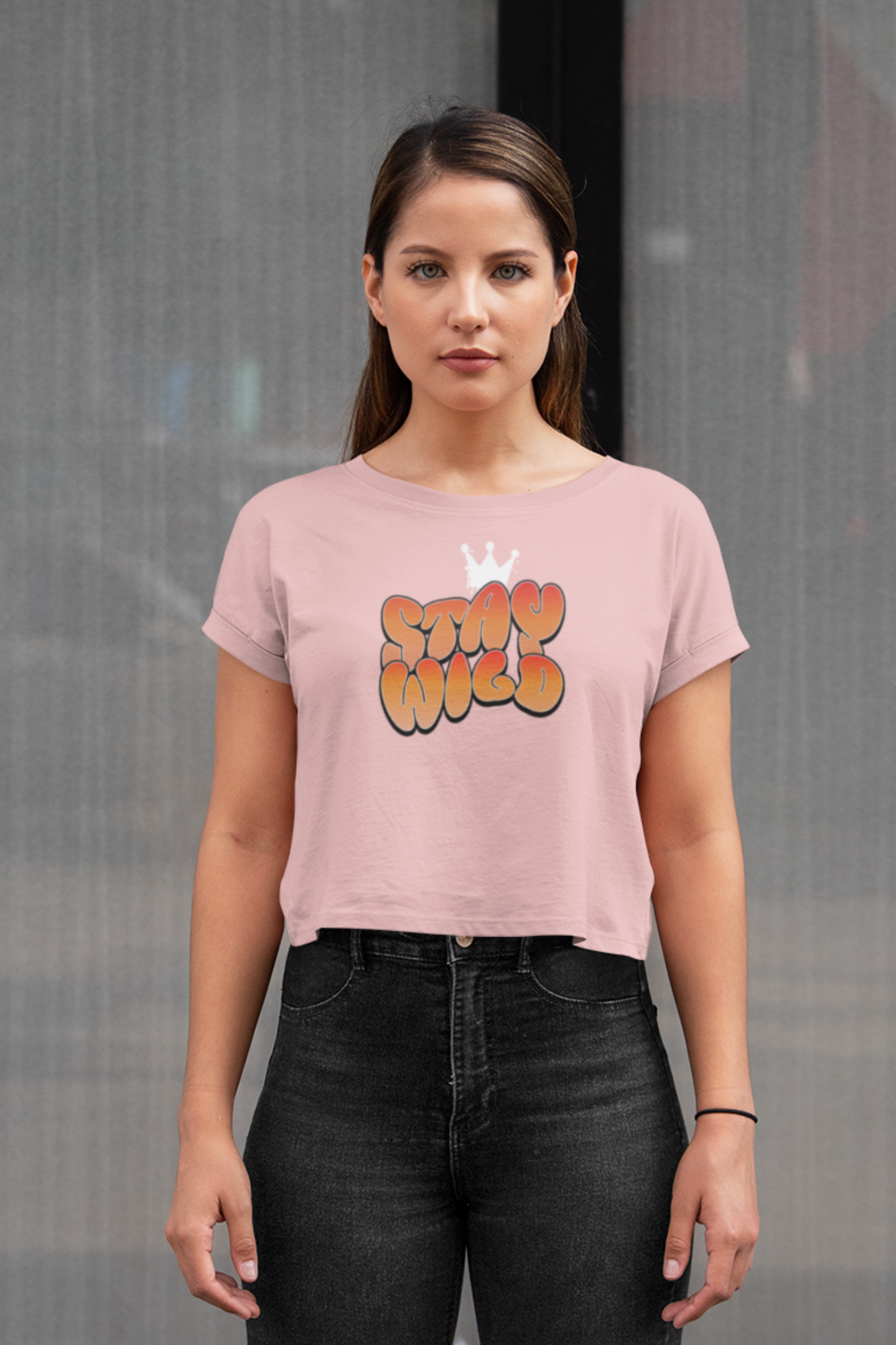 Stay Wild - Crop Top