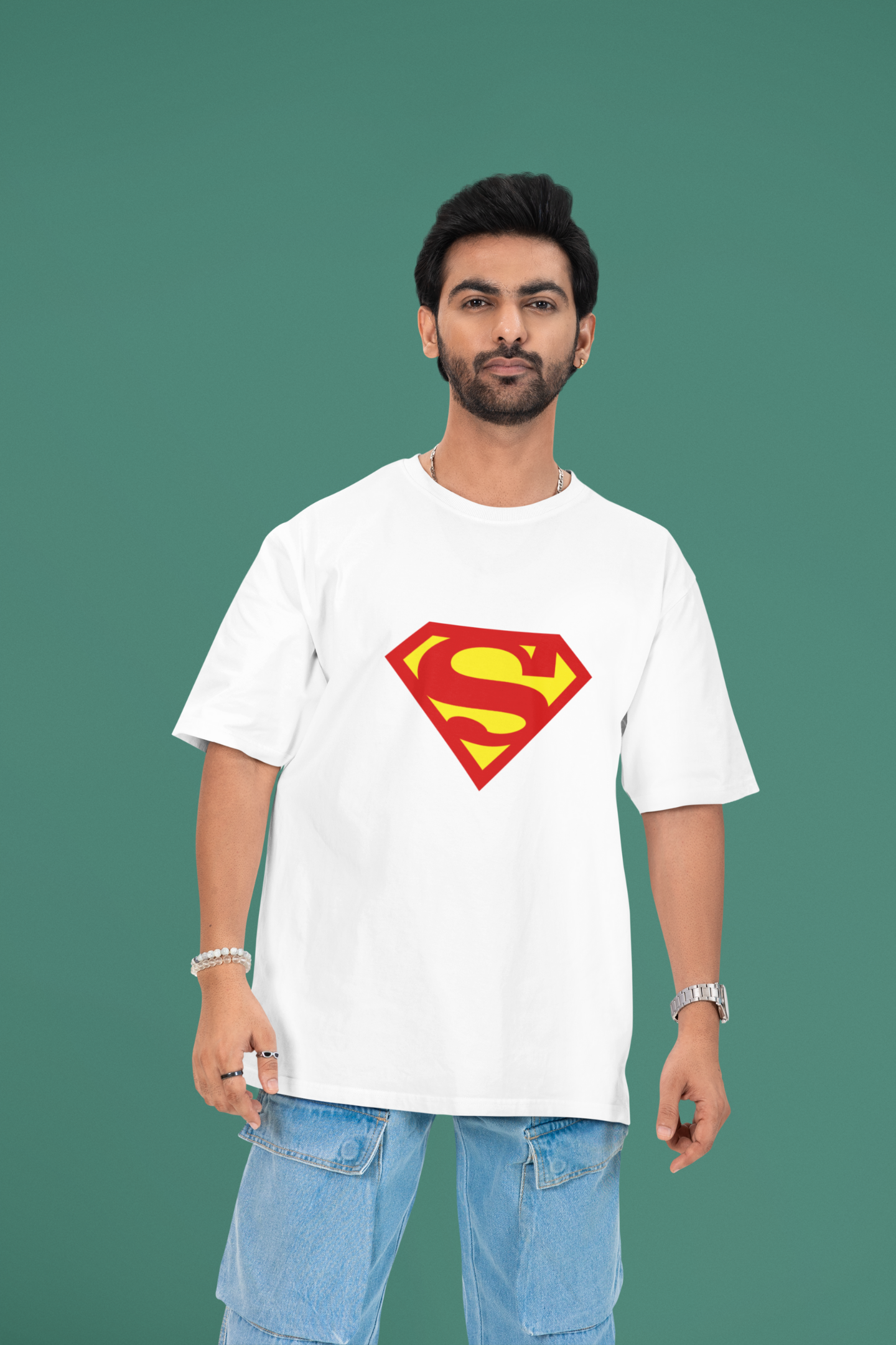 Superman (DC) - Unisex Oversized Classic T-Shirt