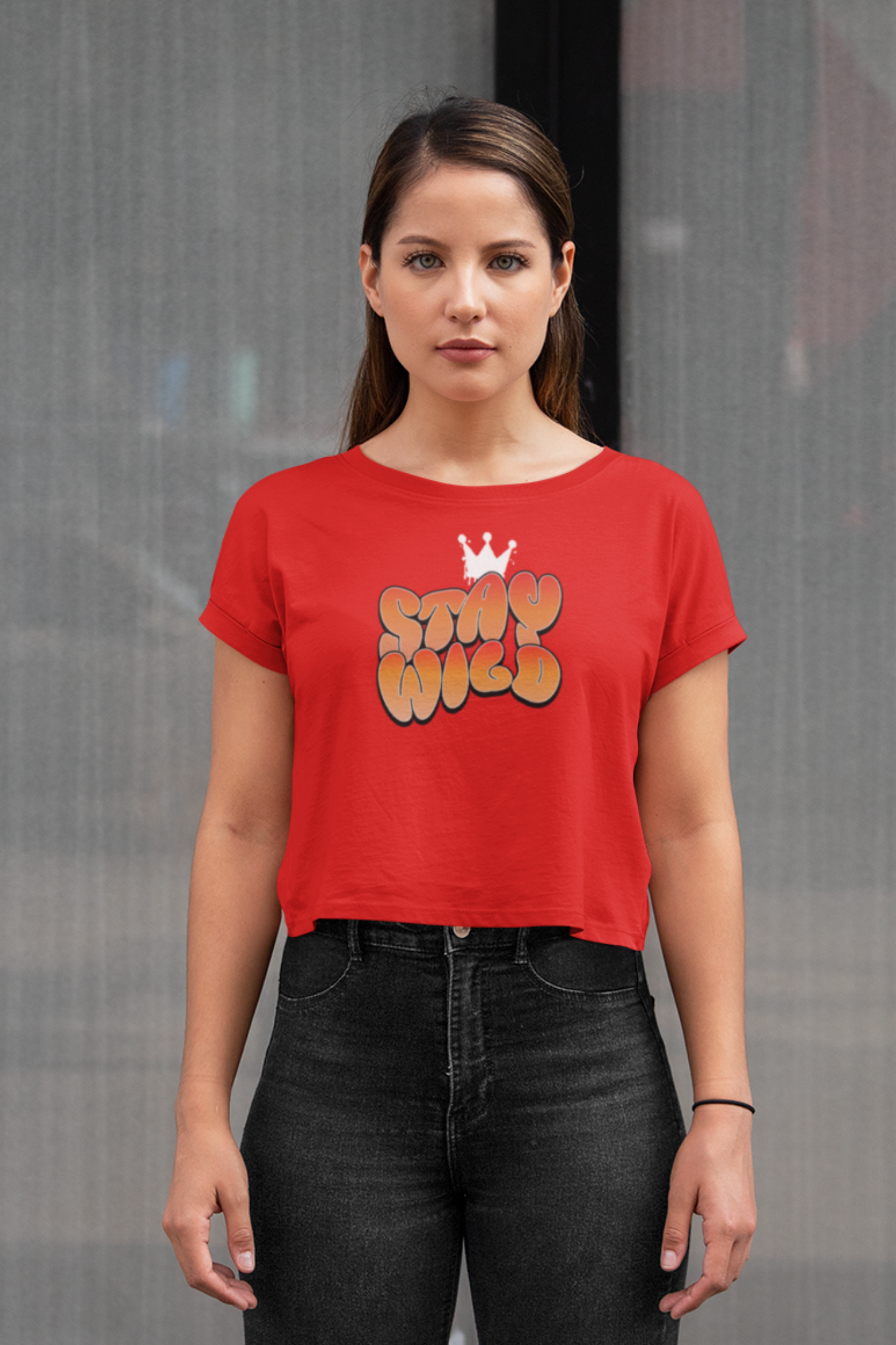 Stay Wild - Crop Top