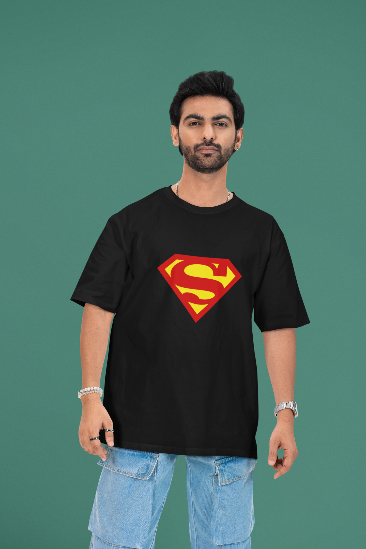 Superman (DC) - Unisex Oversized Classic T-Shirt