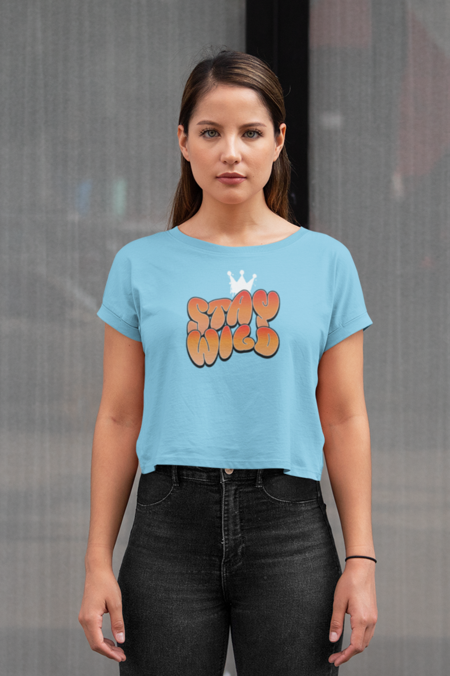 Stay Wild - Crop Top
