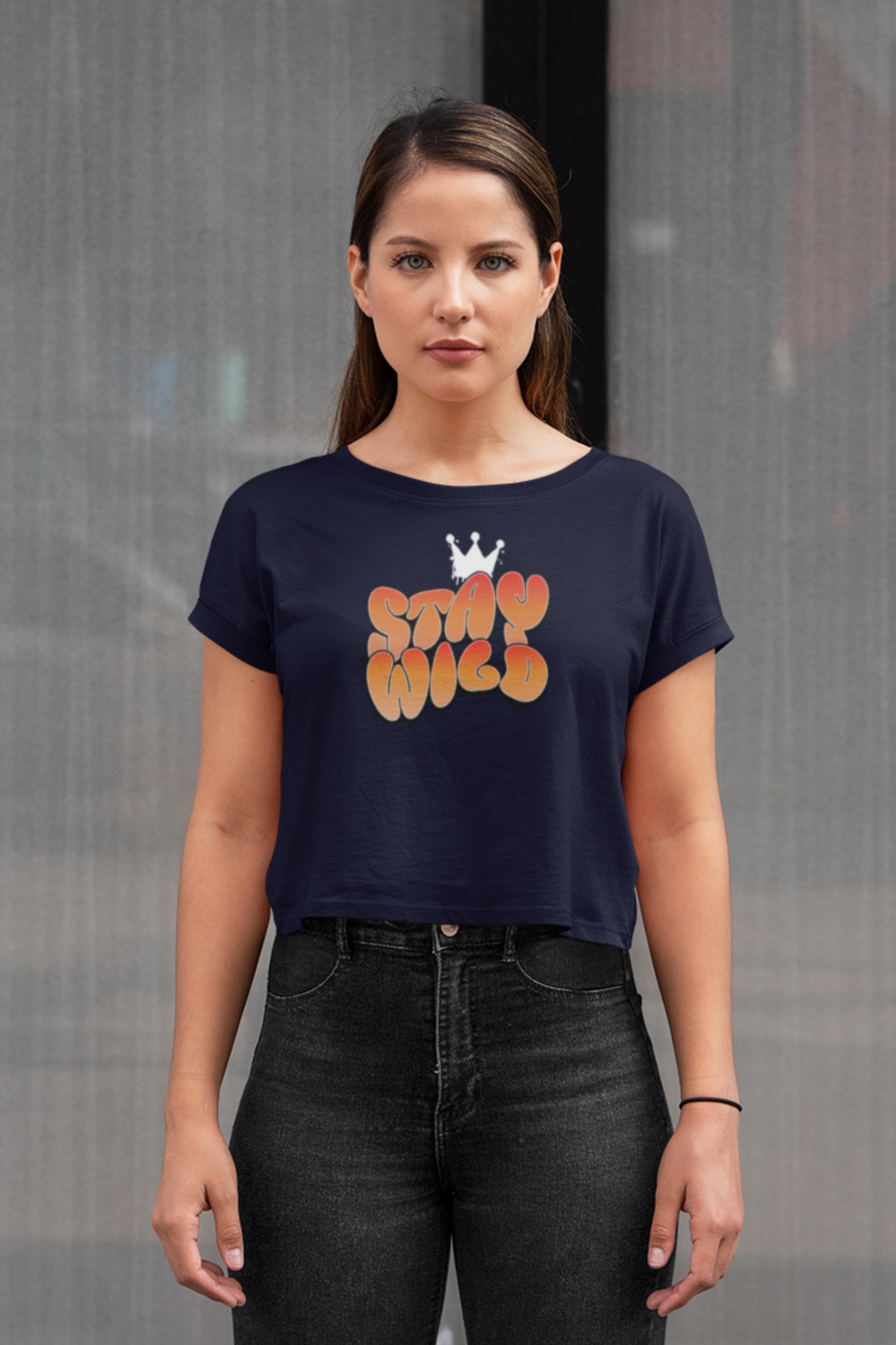 Stay Wild - Crop Top