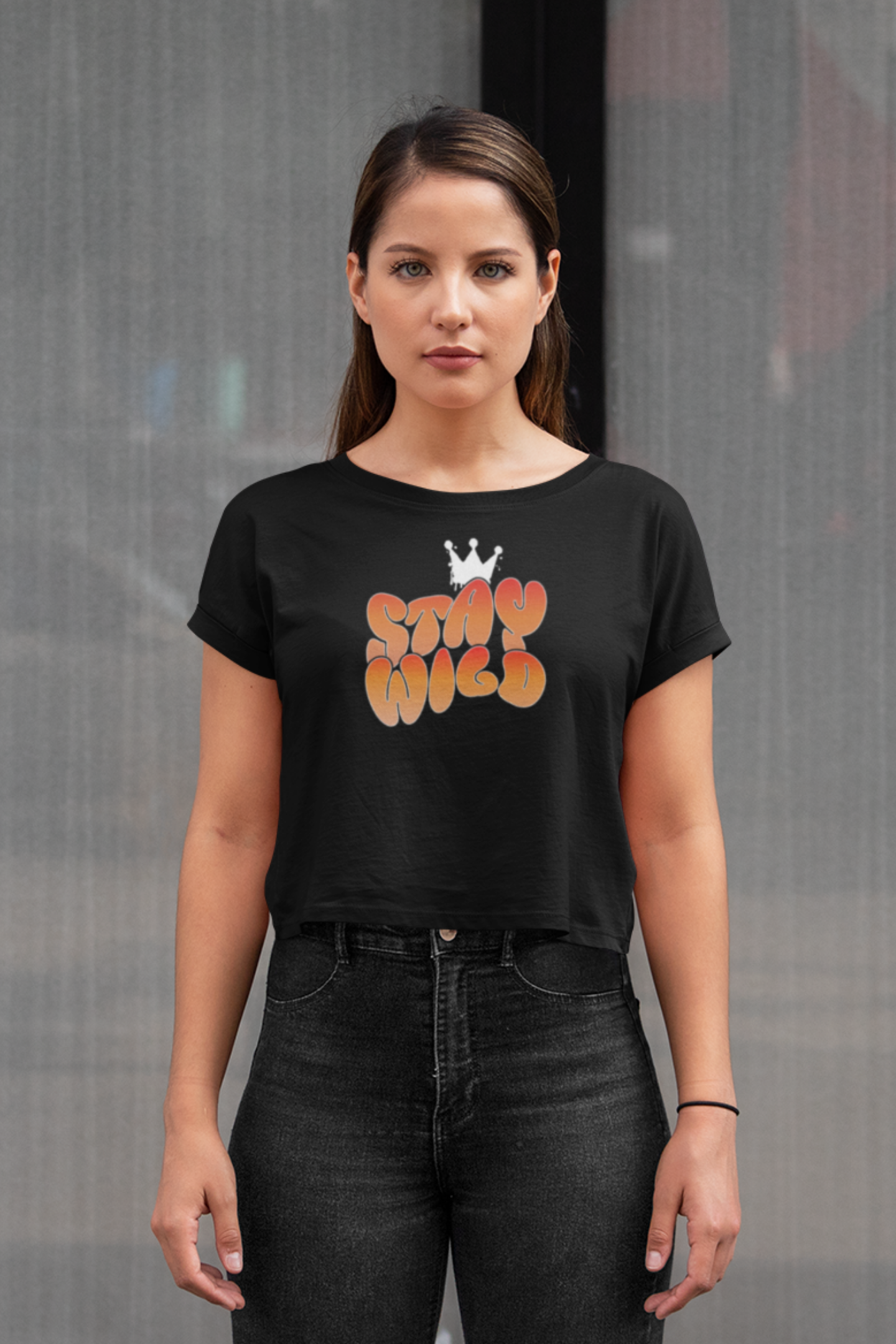 Stay Wild - Crop Top