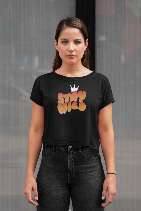 Stay Wild - Crop Top