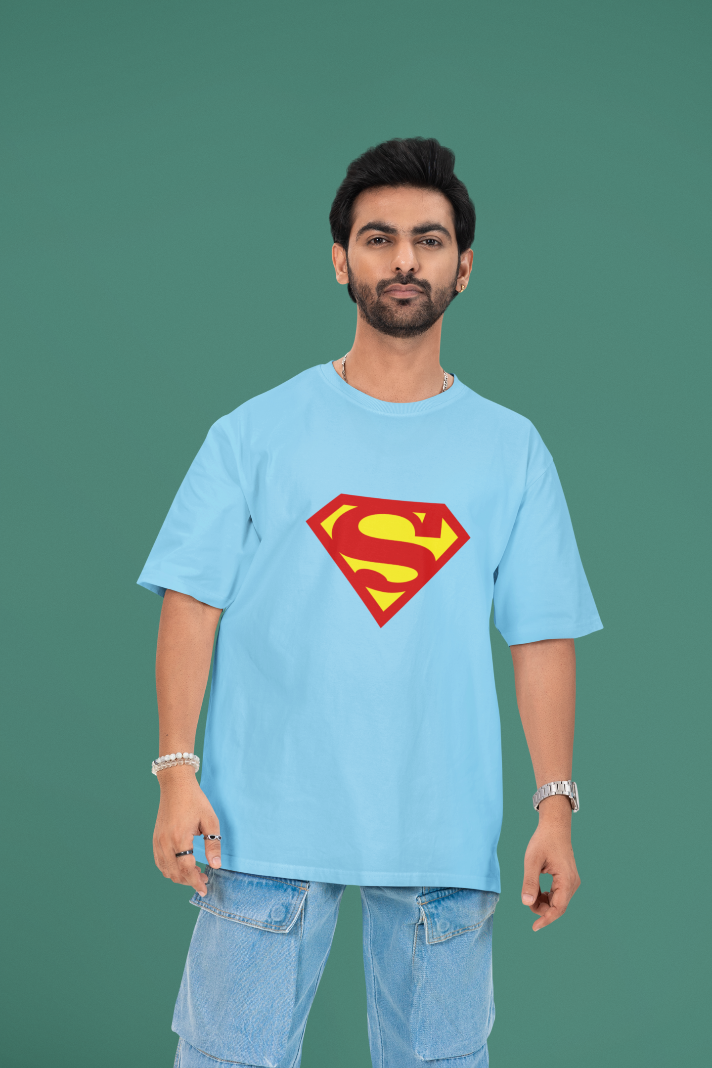 Superman (DC) - Unisex Oversized Classic T-Shirt