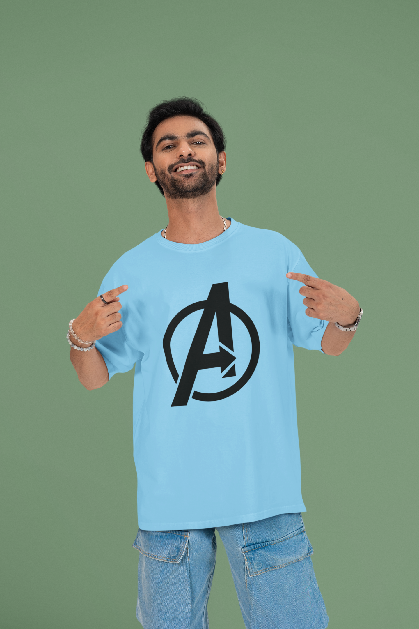 Avenger Logo - Unisex Oversized Classic T-Shirt