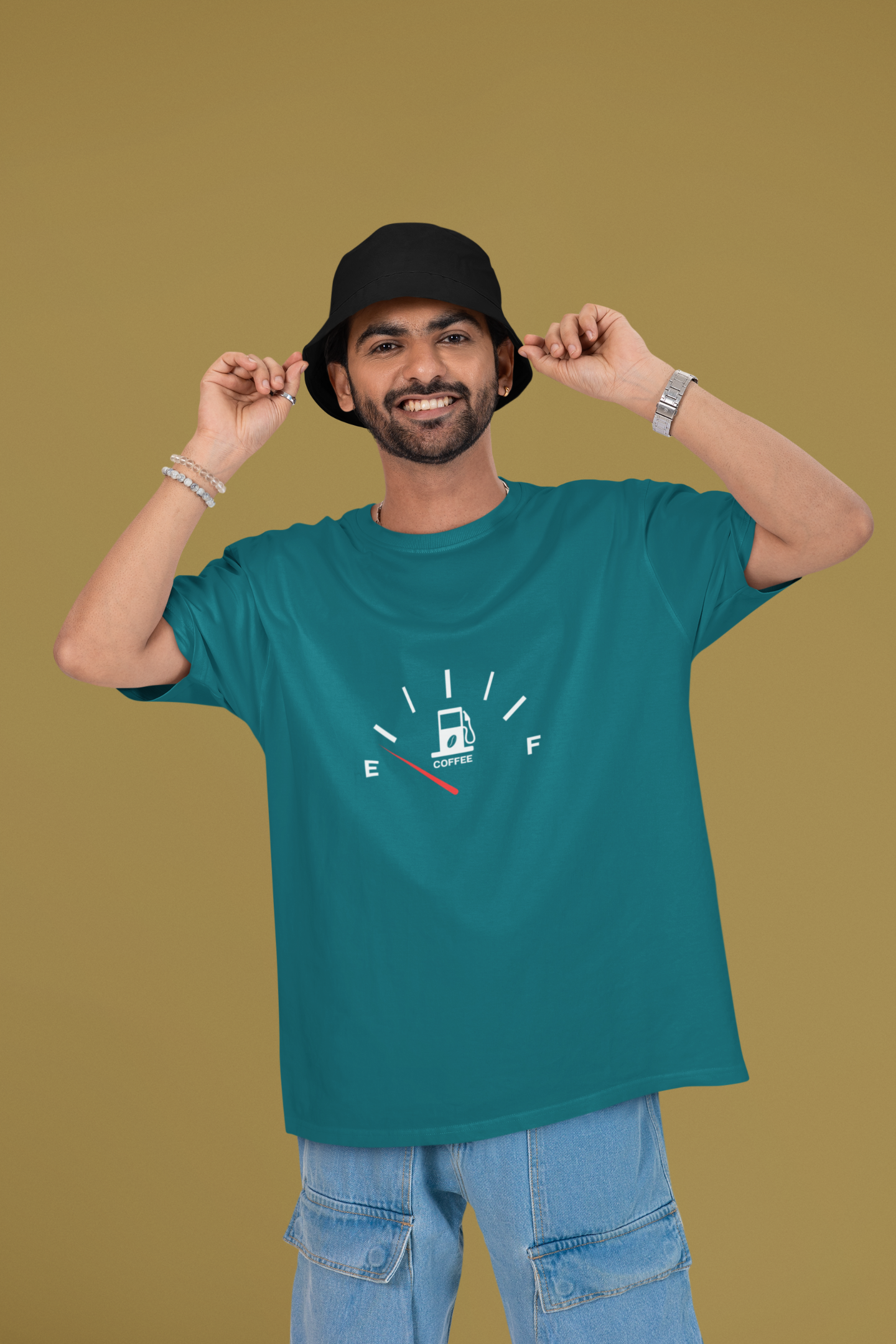 Coffee - Unisex Oversized Classic T-Shirt