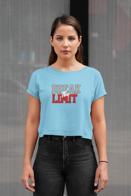 Break The Limit - Crop Top