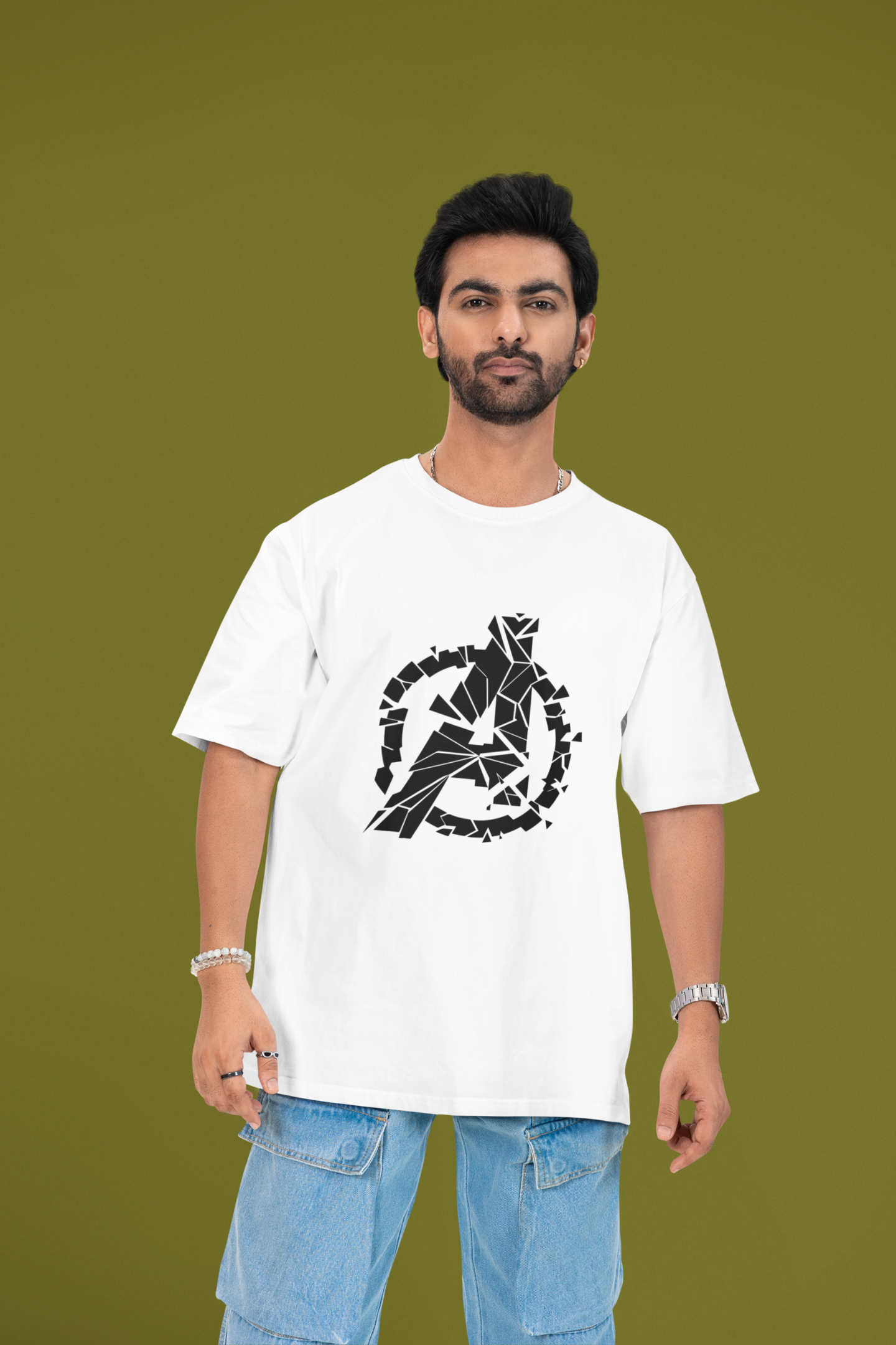 Avenger (Logo) - Unisex Oversized Classic T-Shirt