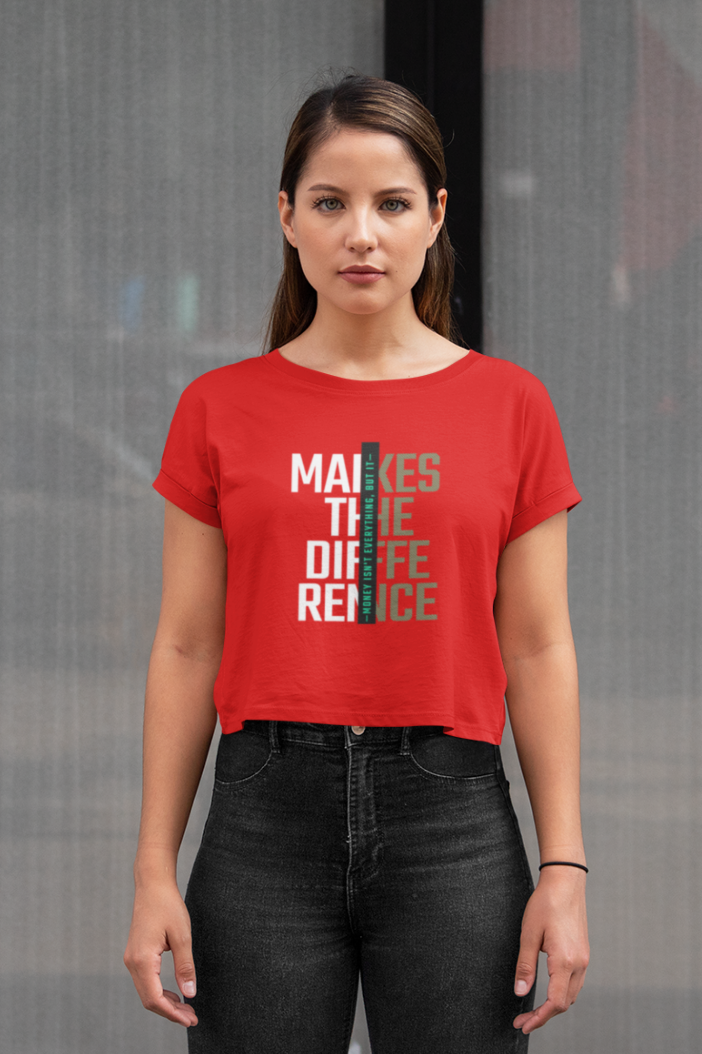 Makes The Difference - Crop Top