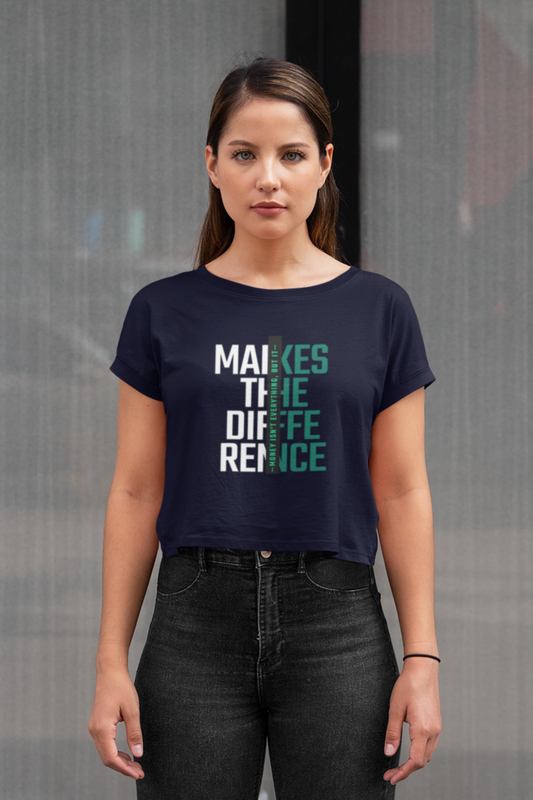 Makes The Difference - Crop Top