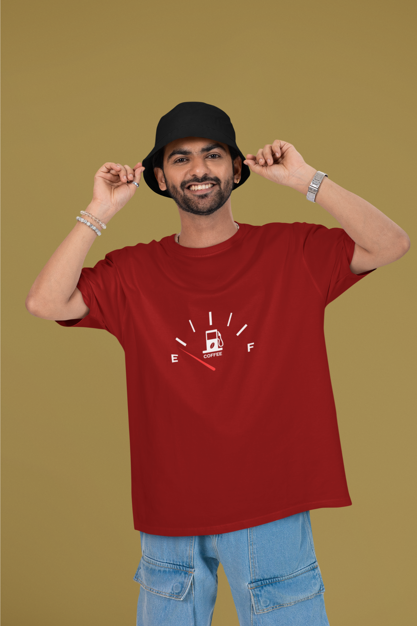 Coffee - Unisex Oversized Classic T-Shirt