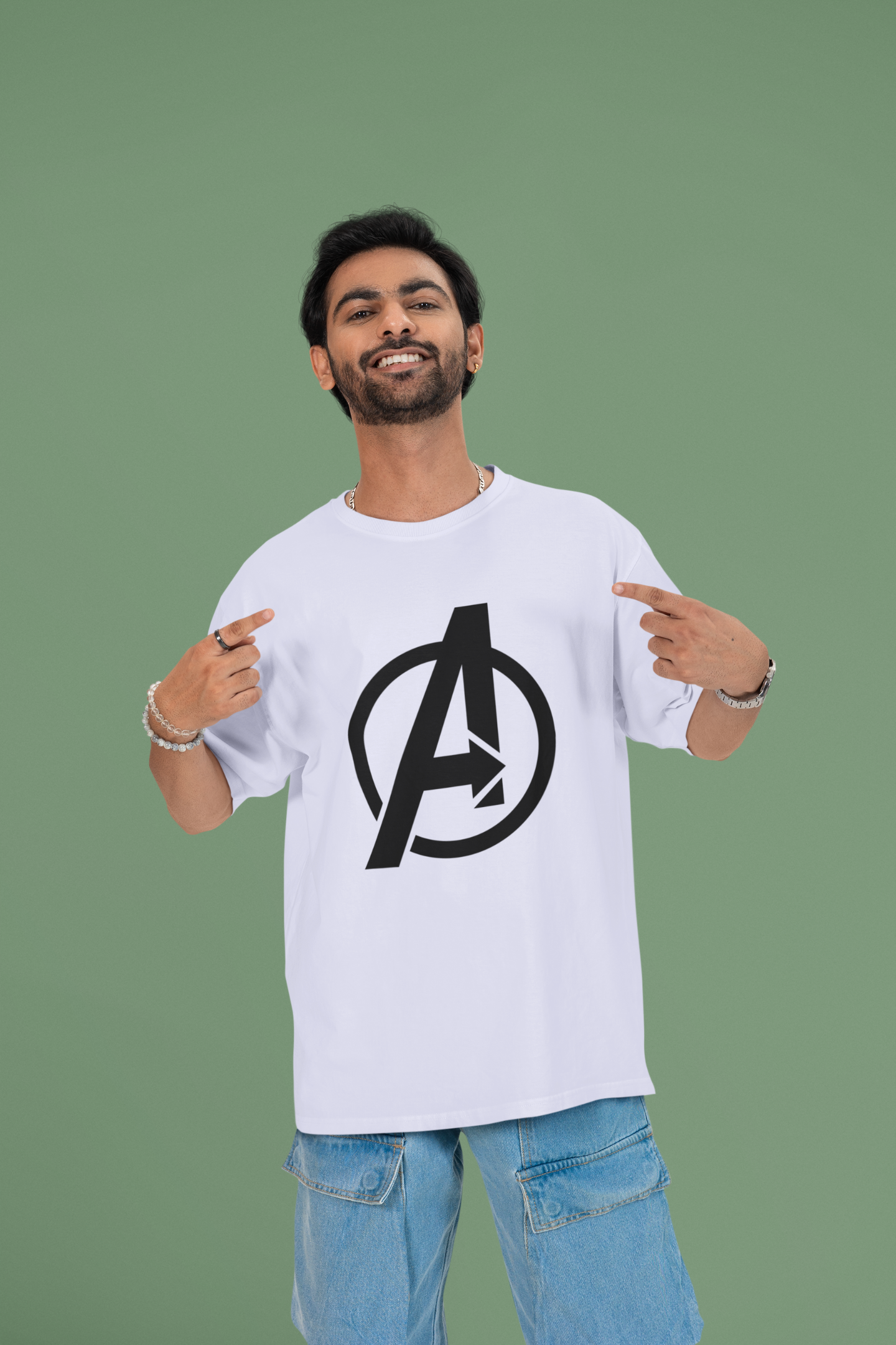 Avenger Logo - Unisex Oversized Classic T-Shirt