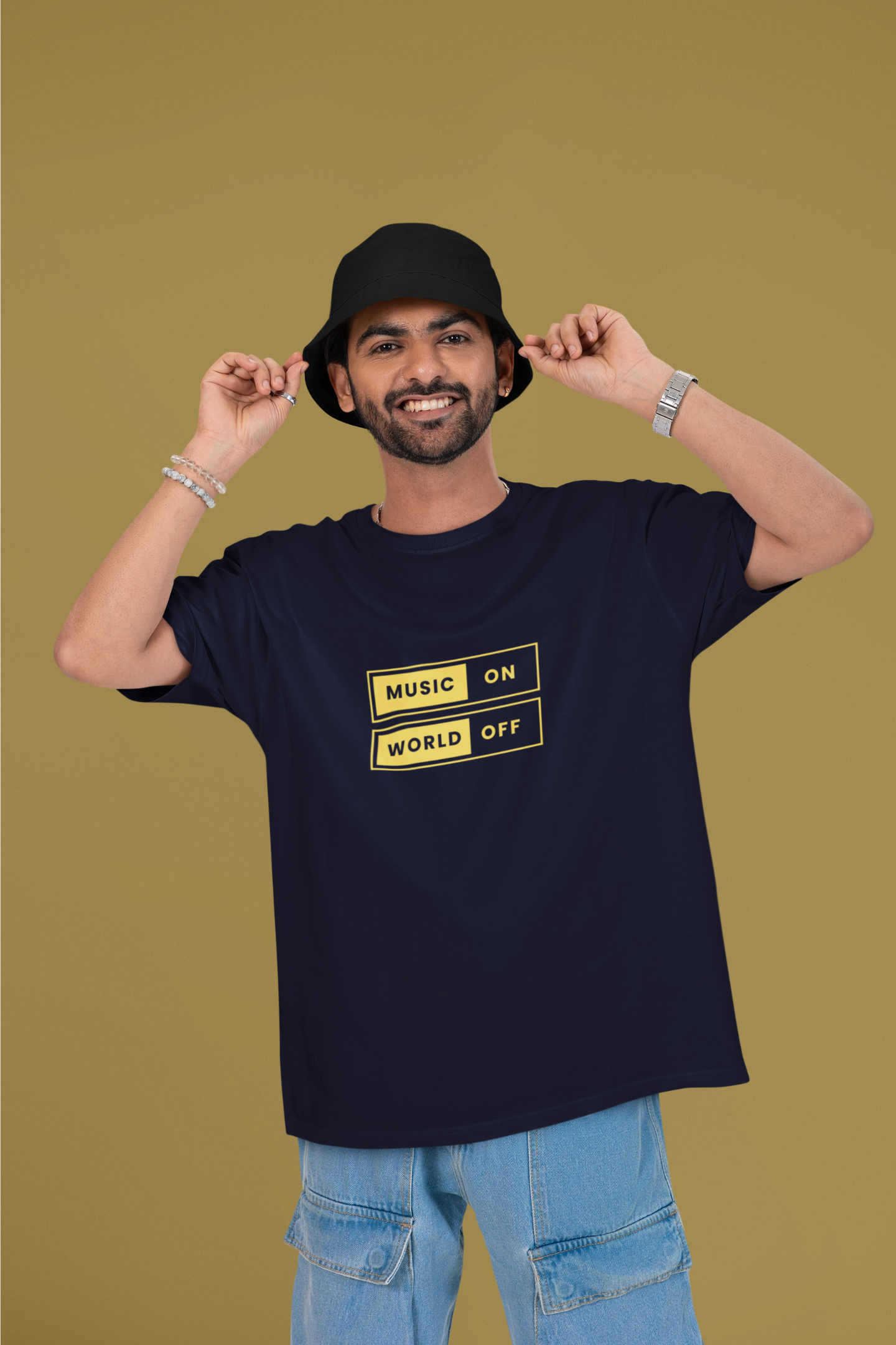 Music On - Unisex Oversized Classic T-Shirt