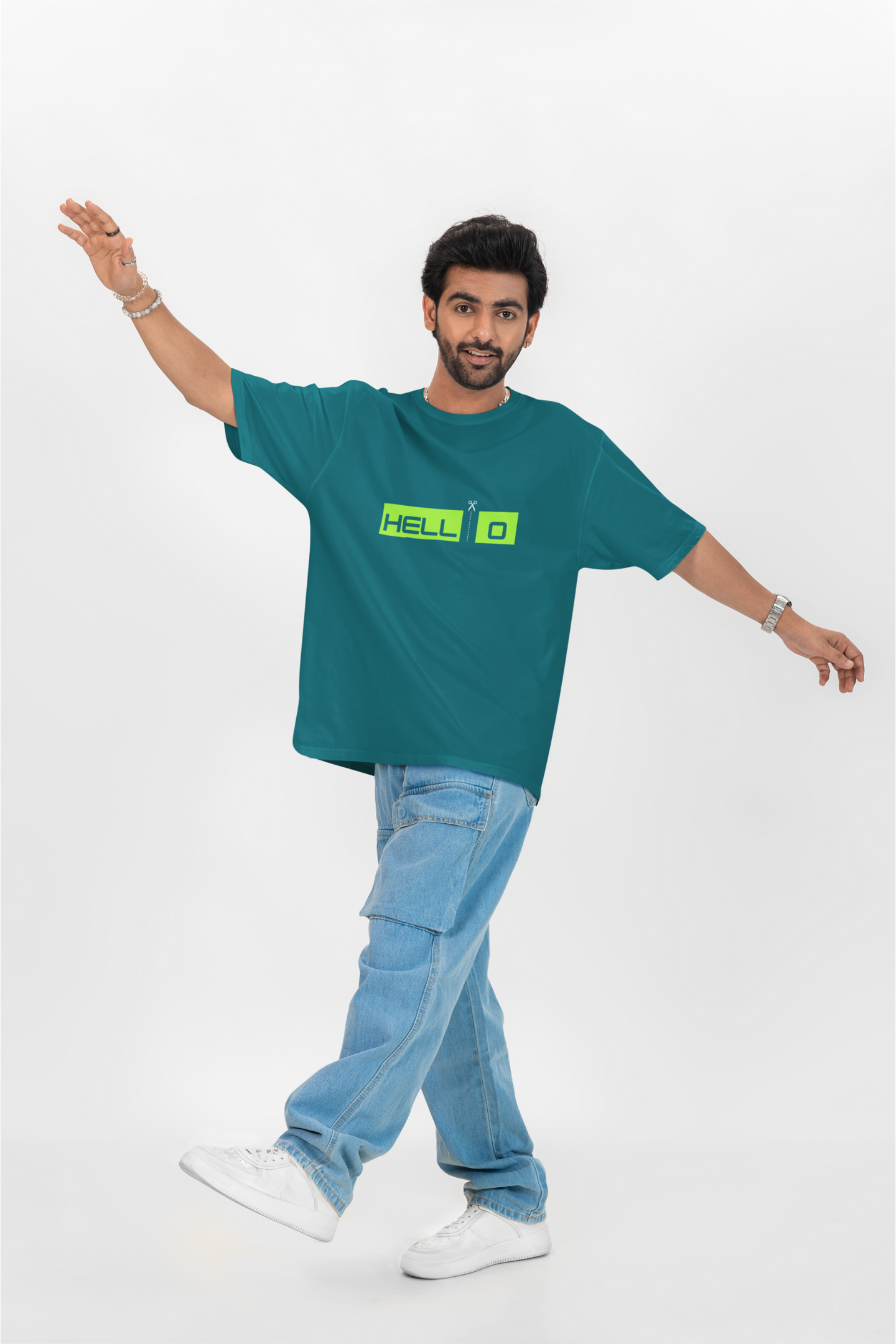 Hello - Unisex Oversized Classic T-Shirt