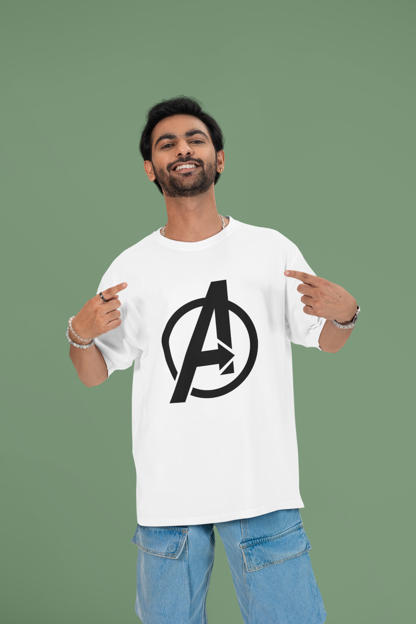 Avenger Logo - Unisex Oversized Classic T-Shirt
