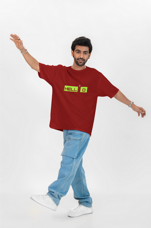 Hello - Unisex Oversized Classic T-Shirt