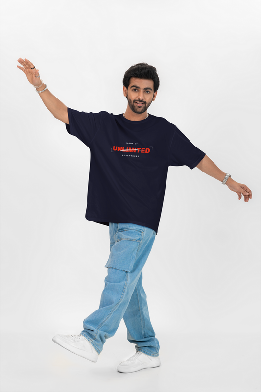 Unlimited Adventures - Unisex Oversized Classic T-Shirt