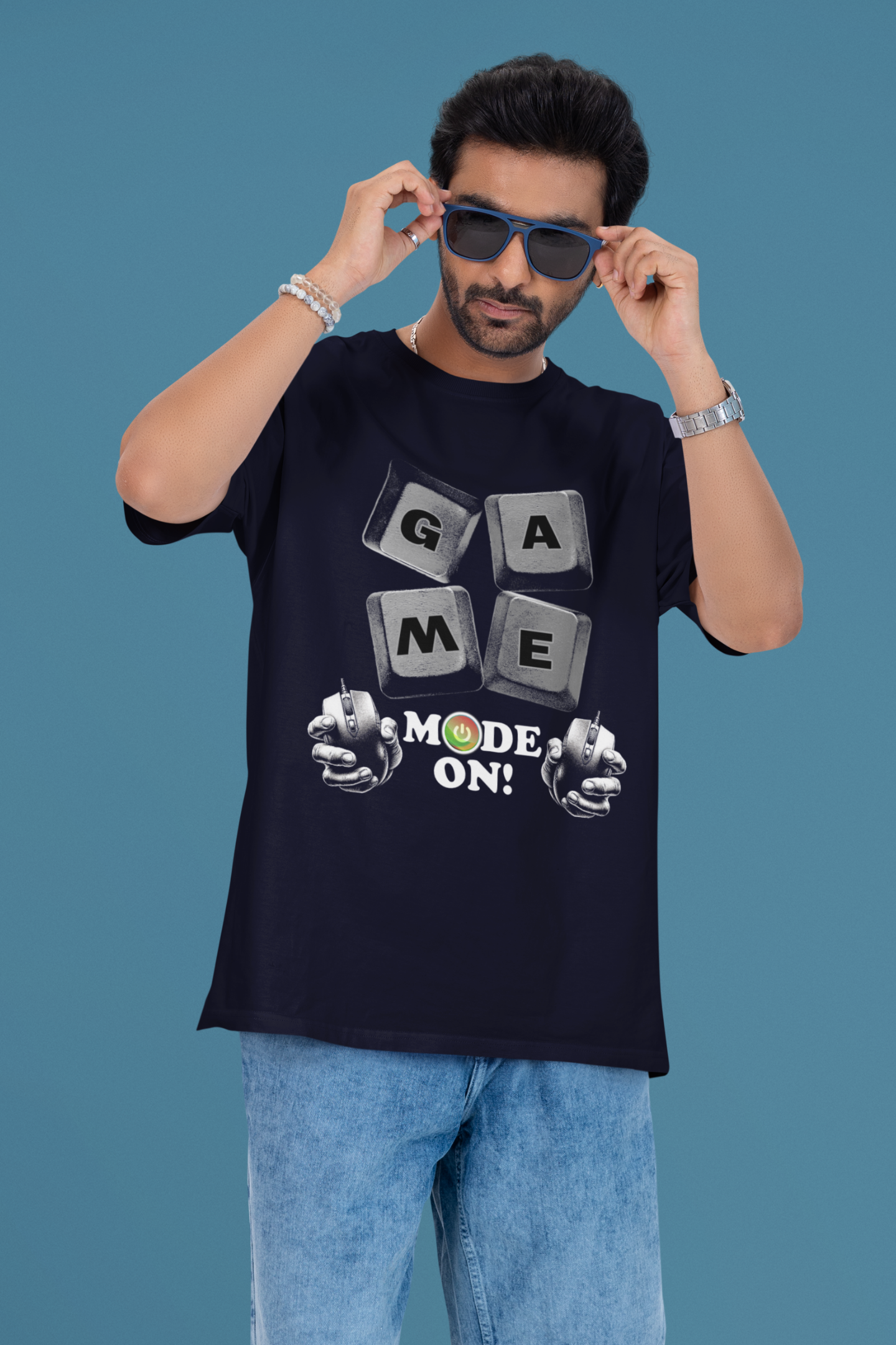 Game Mode On Oversized T-Shirt