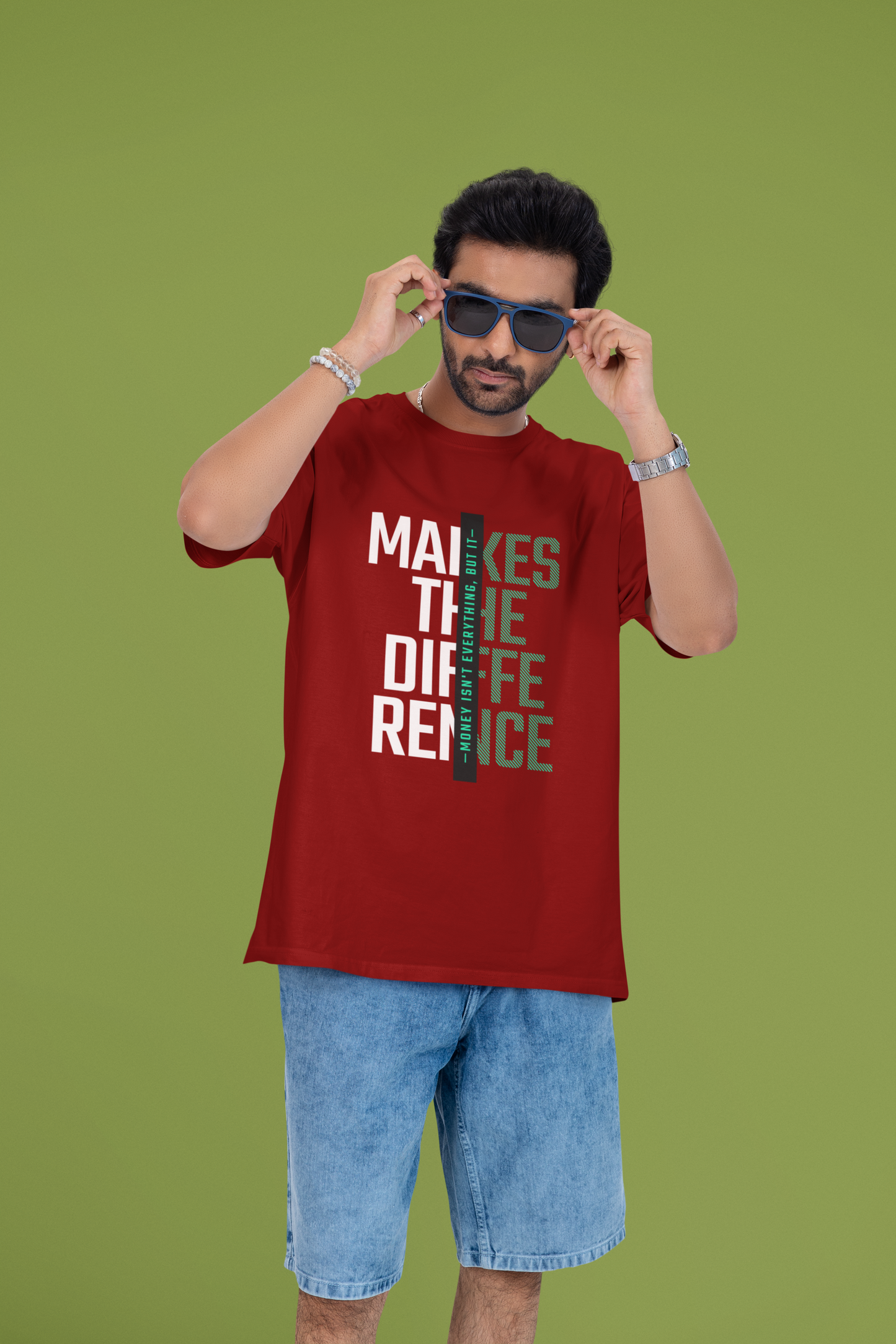 Make The Difference Oversized T-Shirt